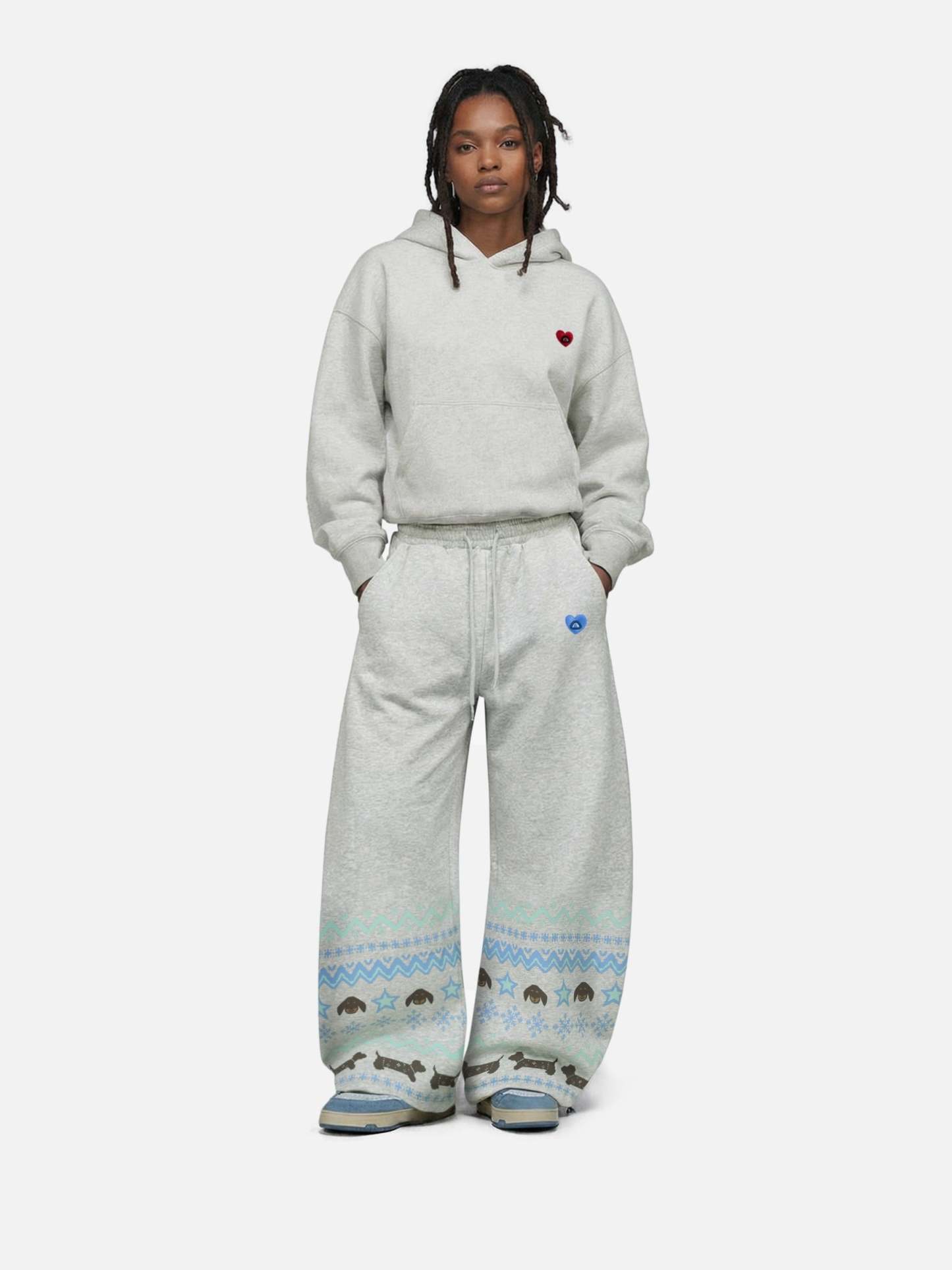 Aelfric Eden Dachshund Baggy Barrel Sweatpants-Limited Sale