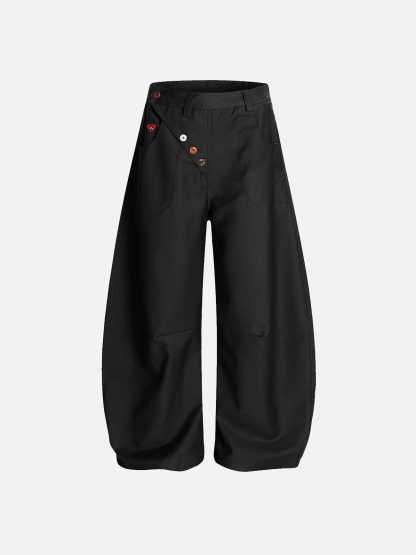Aelfric Eden Baggy Barrel Button Pants-Limited Sale