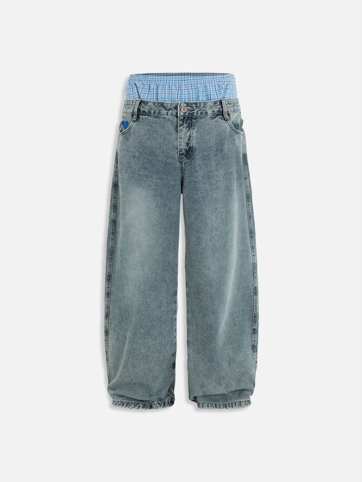 Aelfric Eden Double Waist Baggy Jeans-Limited Sale
