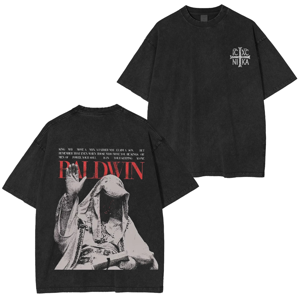 Baldwin IV The Leper King Unisex Washed T-shirt/Crewneck/Hoodie-Limited Sale