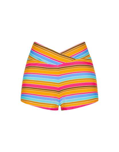 BOBBI - MELON STRIPE Short-Limited Sale