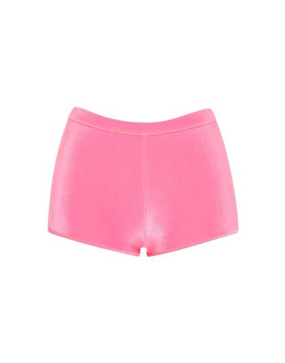 CELESTE - PINK CANDY VELVET Short-Limited Sale