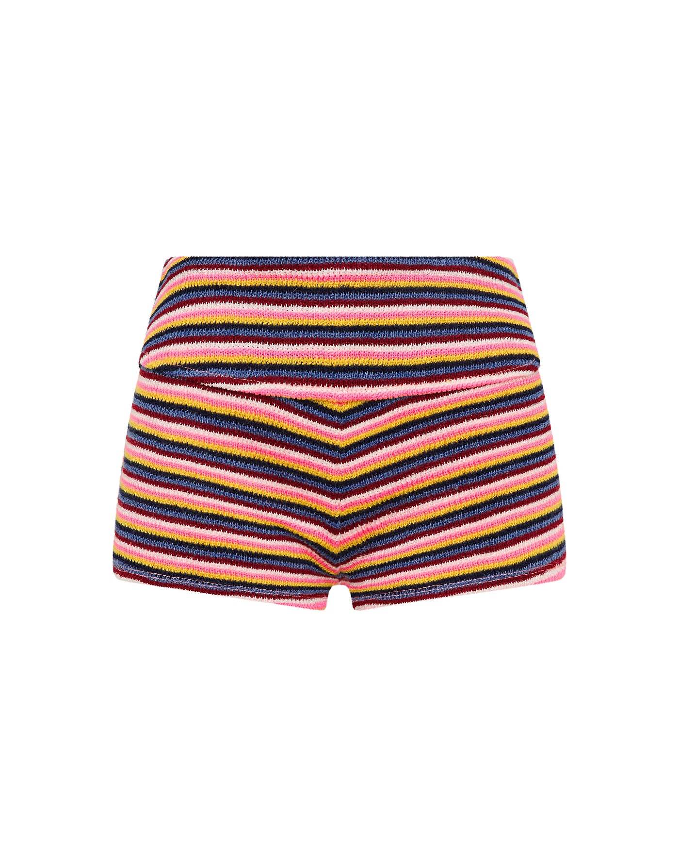ELLI - LONI Stripe Crochet Short