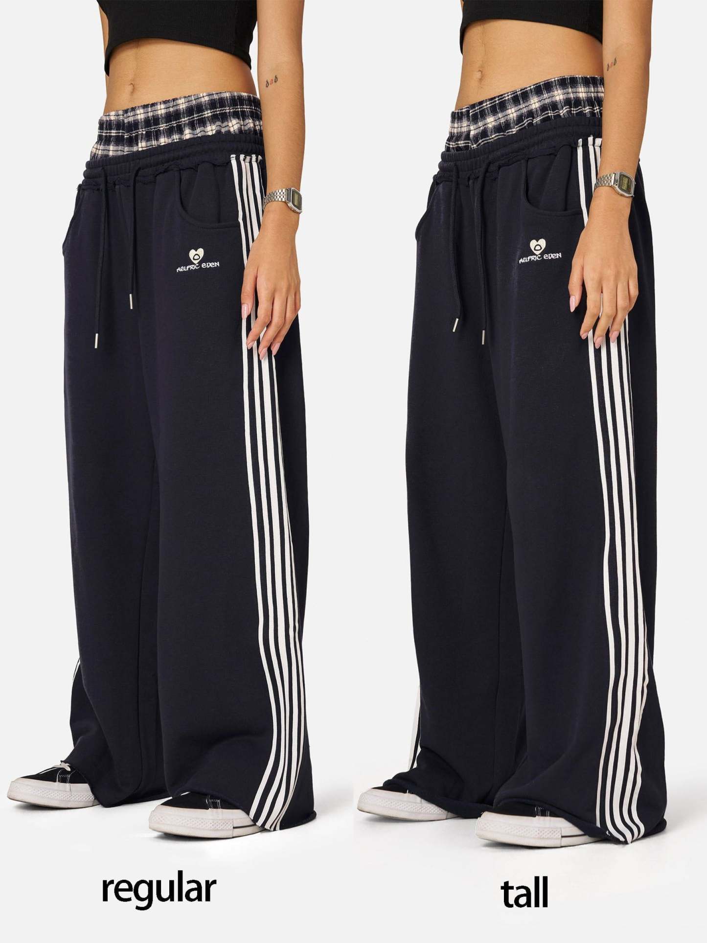 Aelfric Eden Double Waist Baggy Sweatpants-Limited Sale