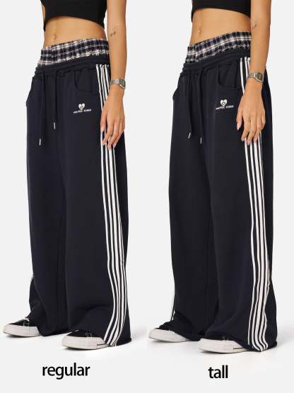 Aelfric Eden Double Waist Baggy Sweatpants-Limited Sale