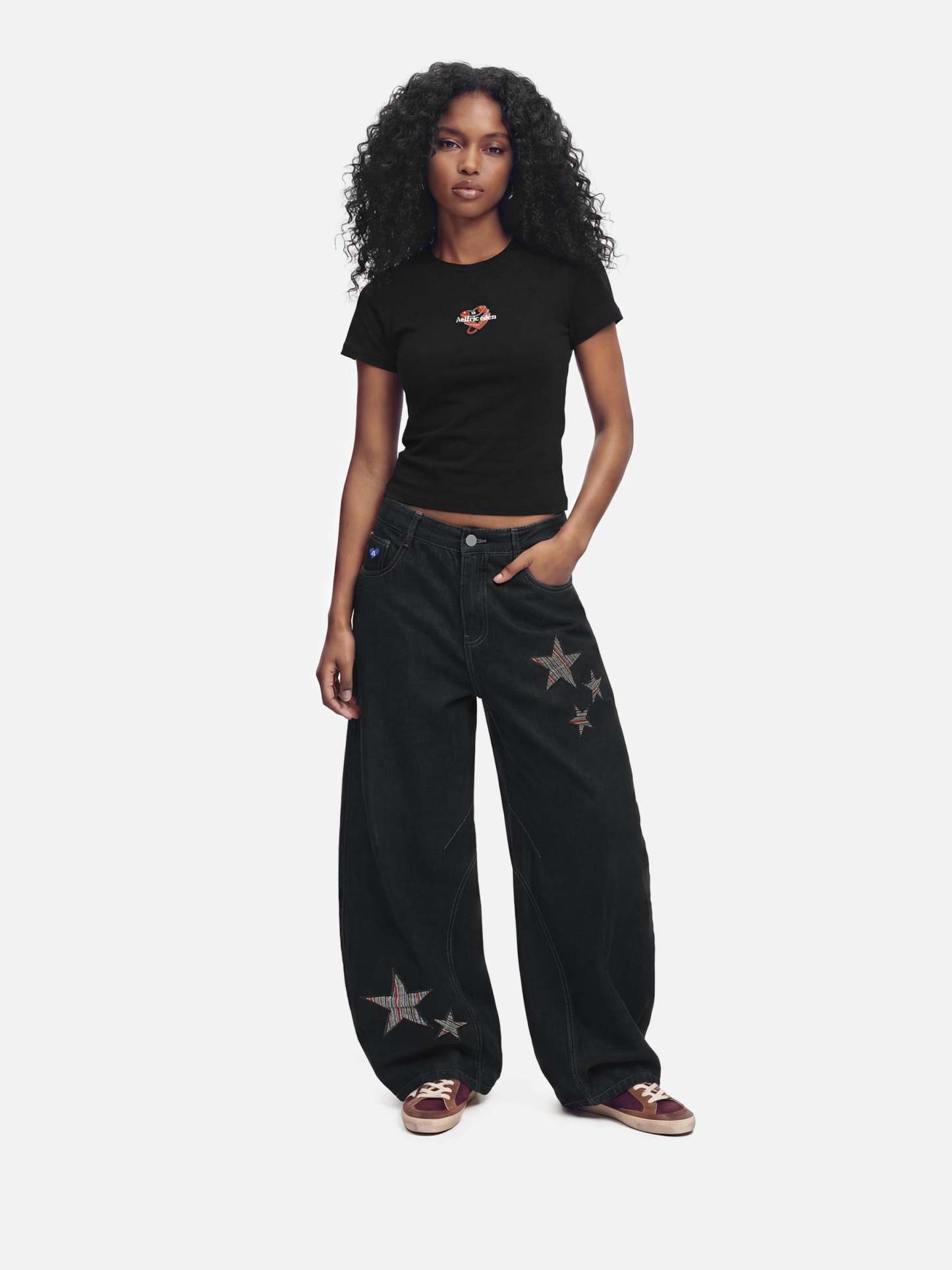 Aelfric Eden Chain Heart Graphic Tee-Limited Sale