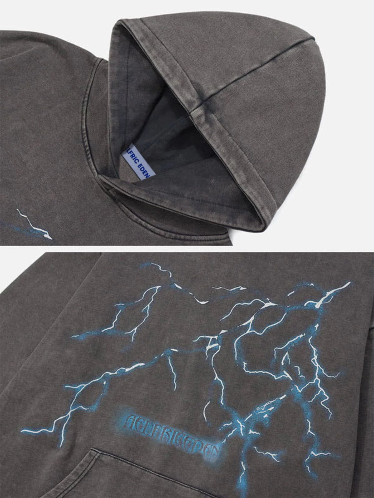 Aelfric Eden Lightning Graphic Hoodie-Limited Sale