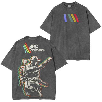 ARC Raiders Vintage Washed T-shirt/Crewneck/Hoodie-Limited Sale