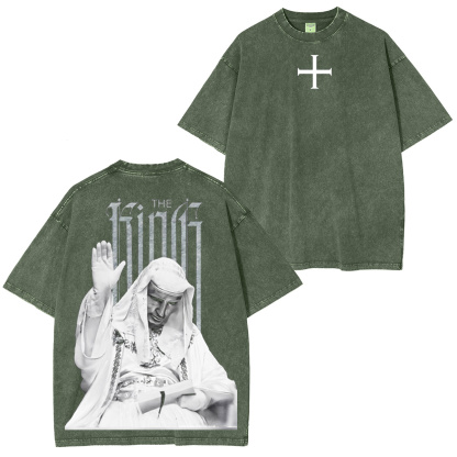 King Baldwin IV Vintage Washed T-shirt/Crewneck/Hoodie-Limited Sale
