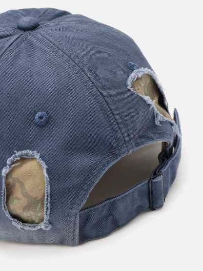 Star Patch Distressed Cap-Limited Sale