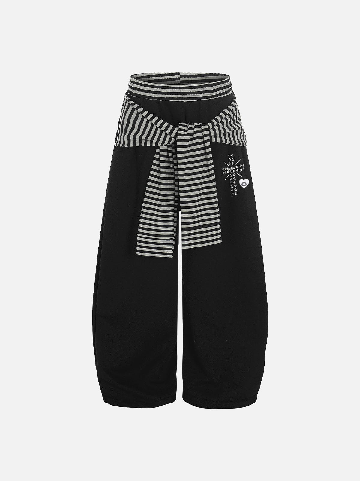Aelfric Eden Stripe Layered Baggy Barrel Sweatpants-Limited Sale