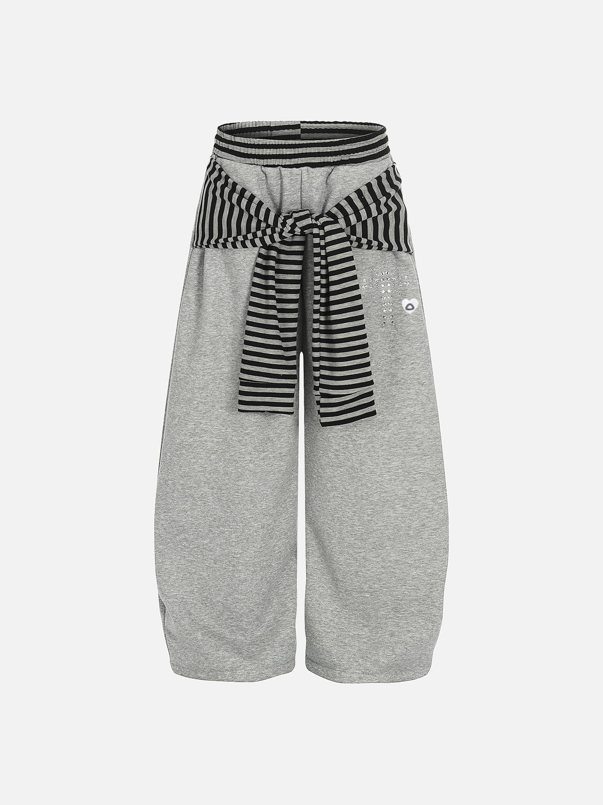 Aelfric Eden Stripe Layered Baggy Barrel Sweatpants-Limited Sale