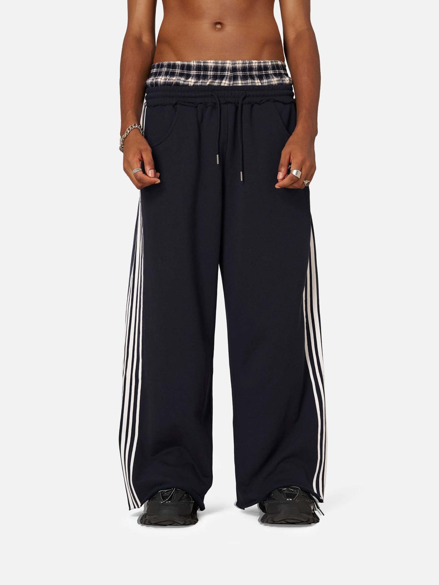 Aelfric Eden Double Waist Baggy Sweatpants-Limited Sale
