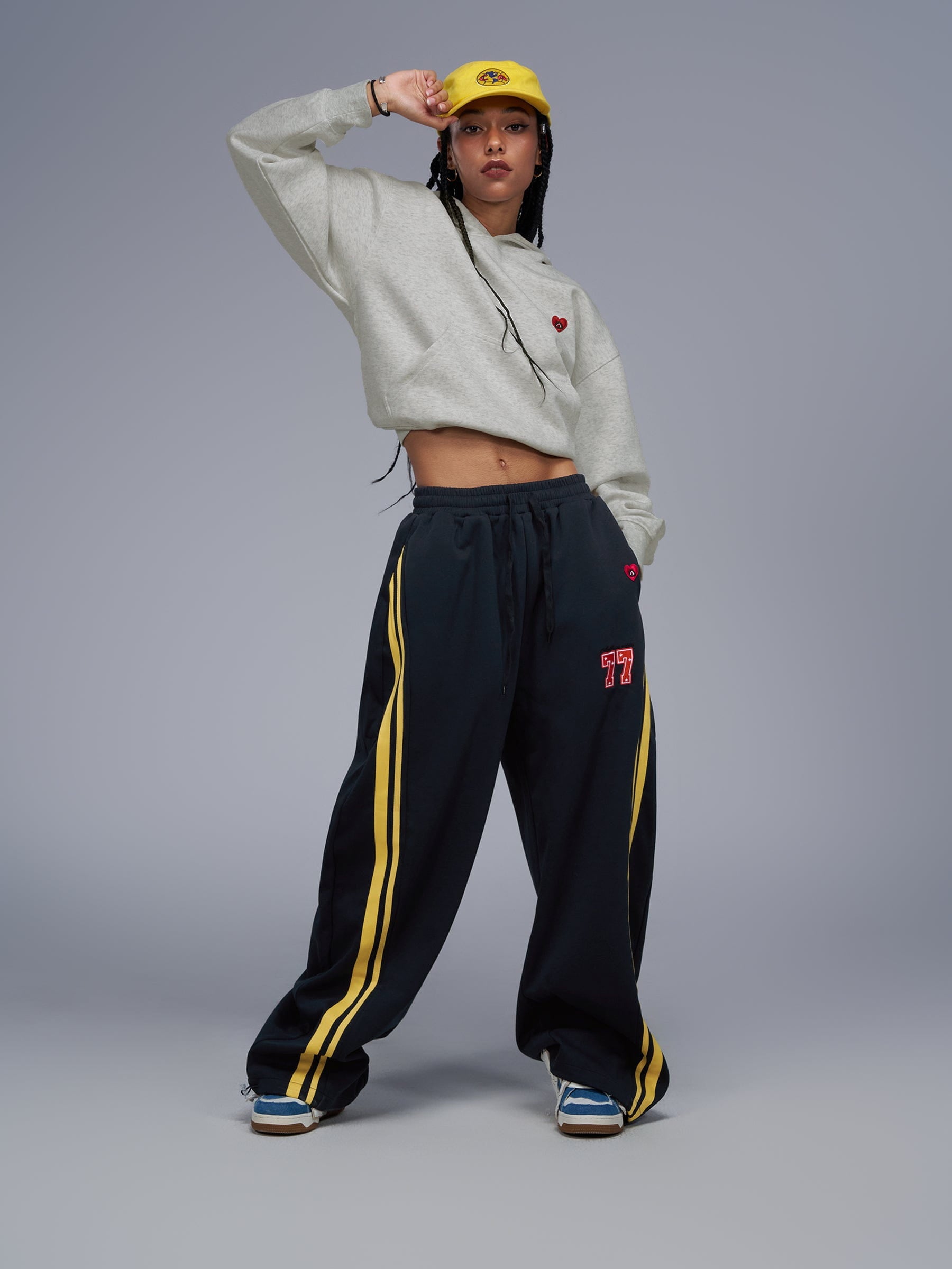 Aelfric Eden Stripe Baggy Barrel Sweatpants-Limited Sale
