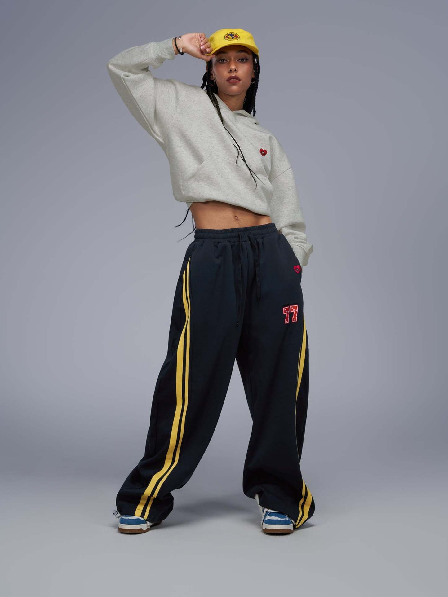 Aelfric Eden Stripe Baggy Barrel Sweatpants-Limited Sale