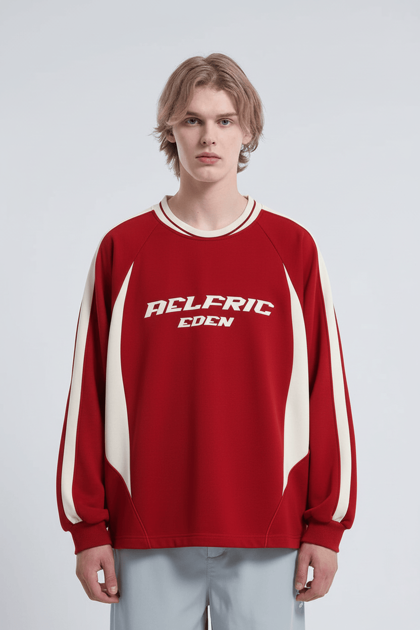 Aelfric Eden Vintage patchwork Sweatshirt-Limited Sale
