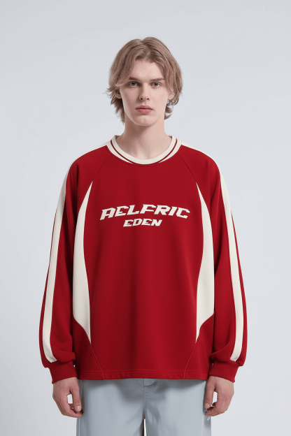 Aelfric Eden Vintage patchwork Sweatshirt-Limited Sale