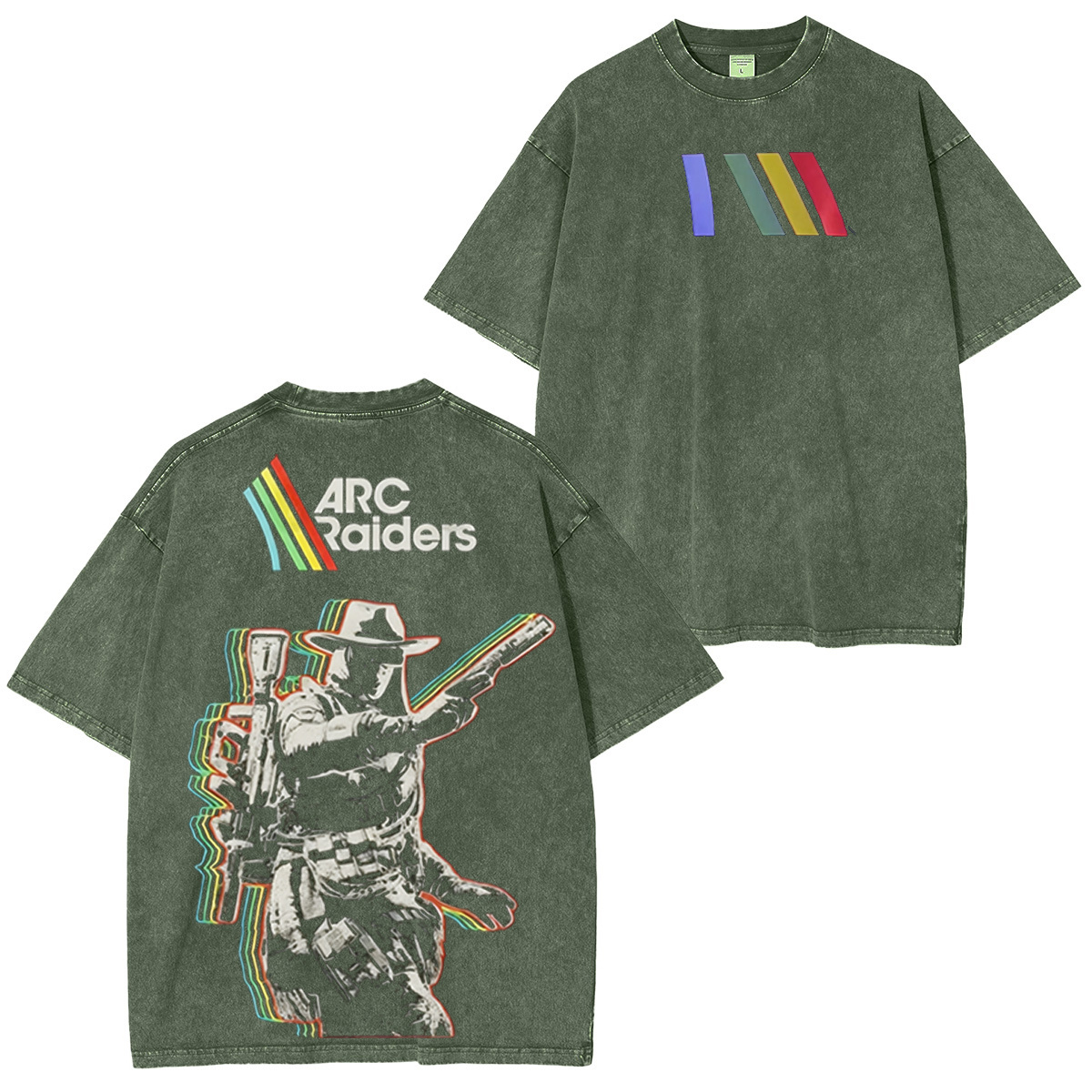 ARC Raiders Vintage Washed T-shirt/Crewneck/Hoodie-Limited Sale