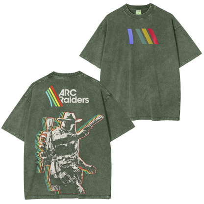 ARC Raiders Vintage Washed T-shirt/Crewneck/Hoodie-Limited Sale