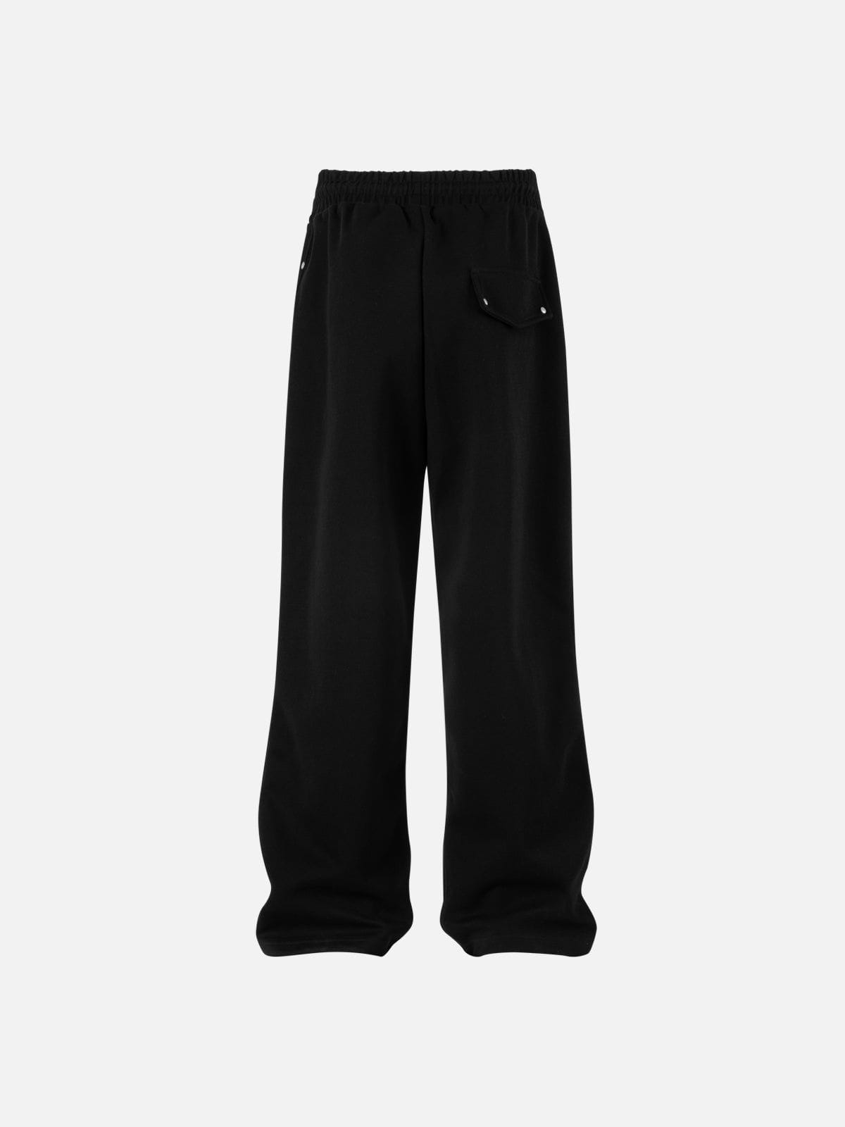 Aelfric Eden Rivet Pleated Baggy Sweatpants-Limited Sale