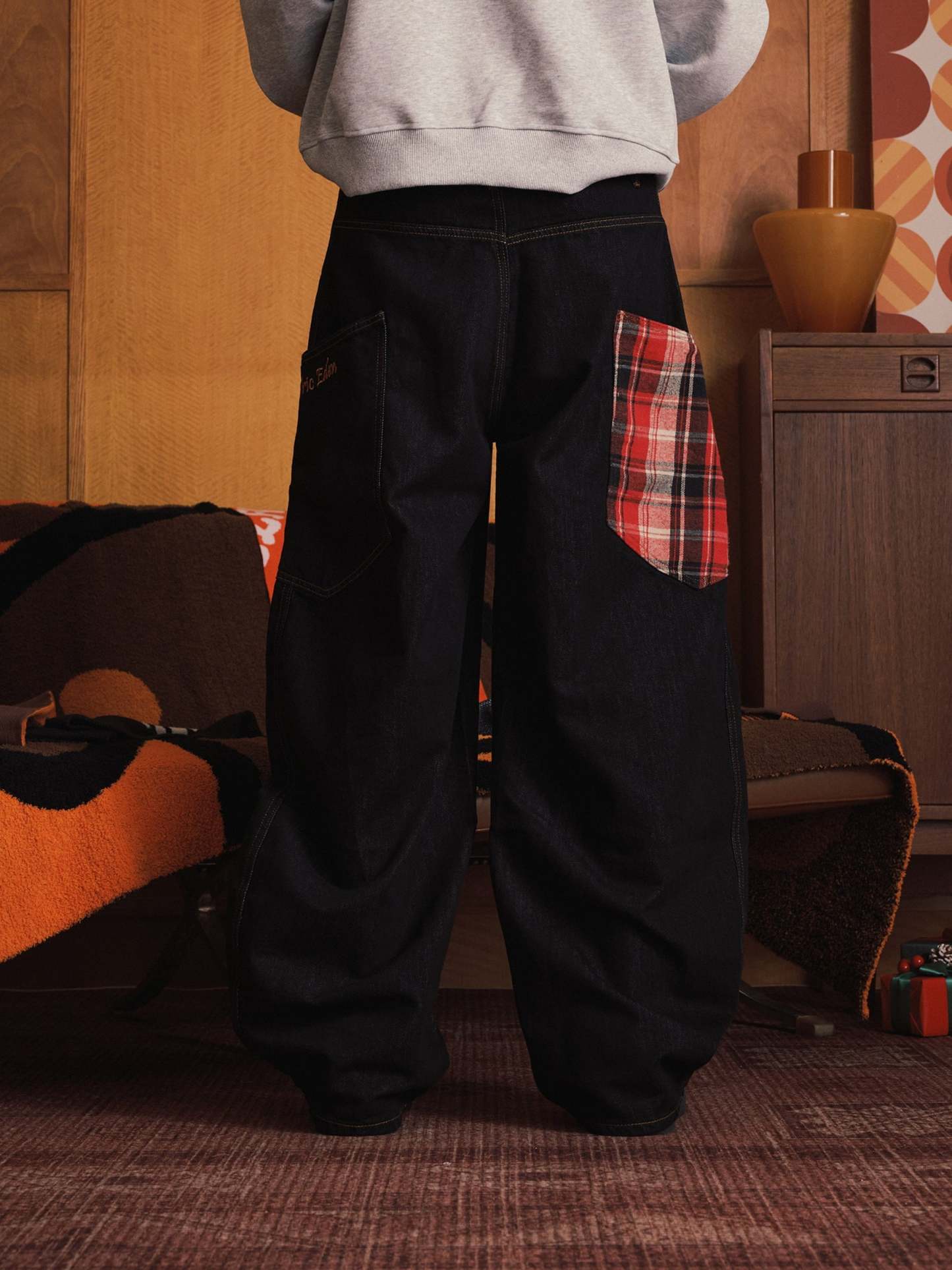 Aelfric Eden BAGGY BARREL Jeans-Limited Sale
