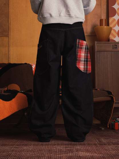 Aelfric Eden BAGGY BARREL Jeans-Limited Sale