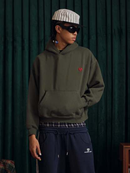 Aelfric Eden Boxy Fit Distressed Washed Hoodie-Limited Sale