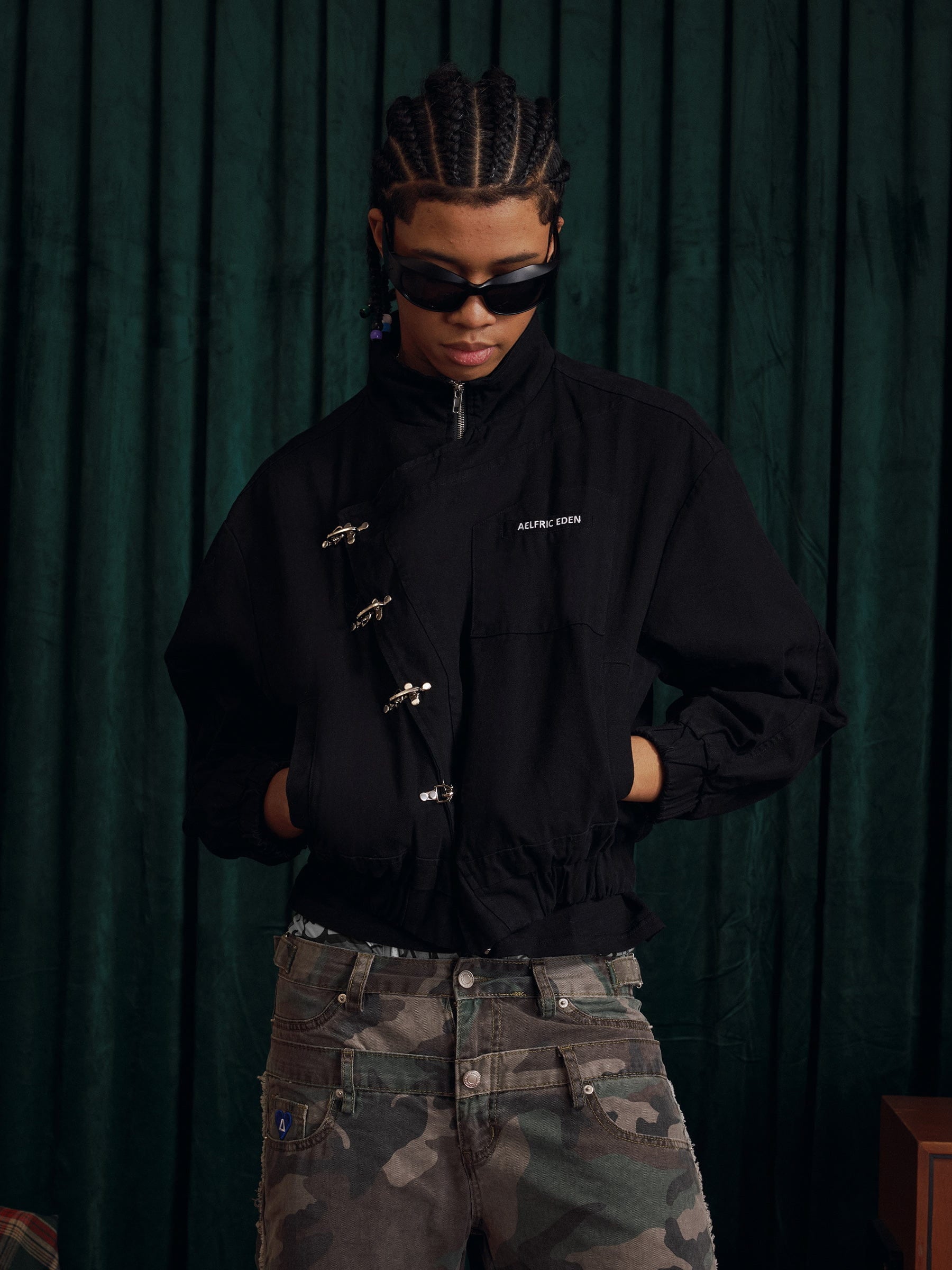 Aelfric Eden Boxy Fireman Clasp Jacket-Limited Sale