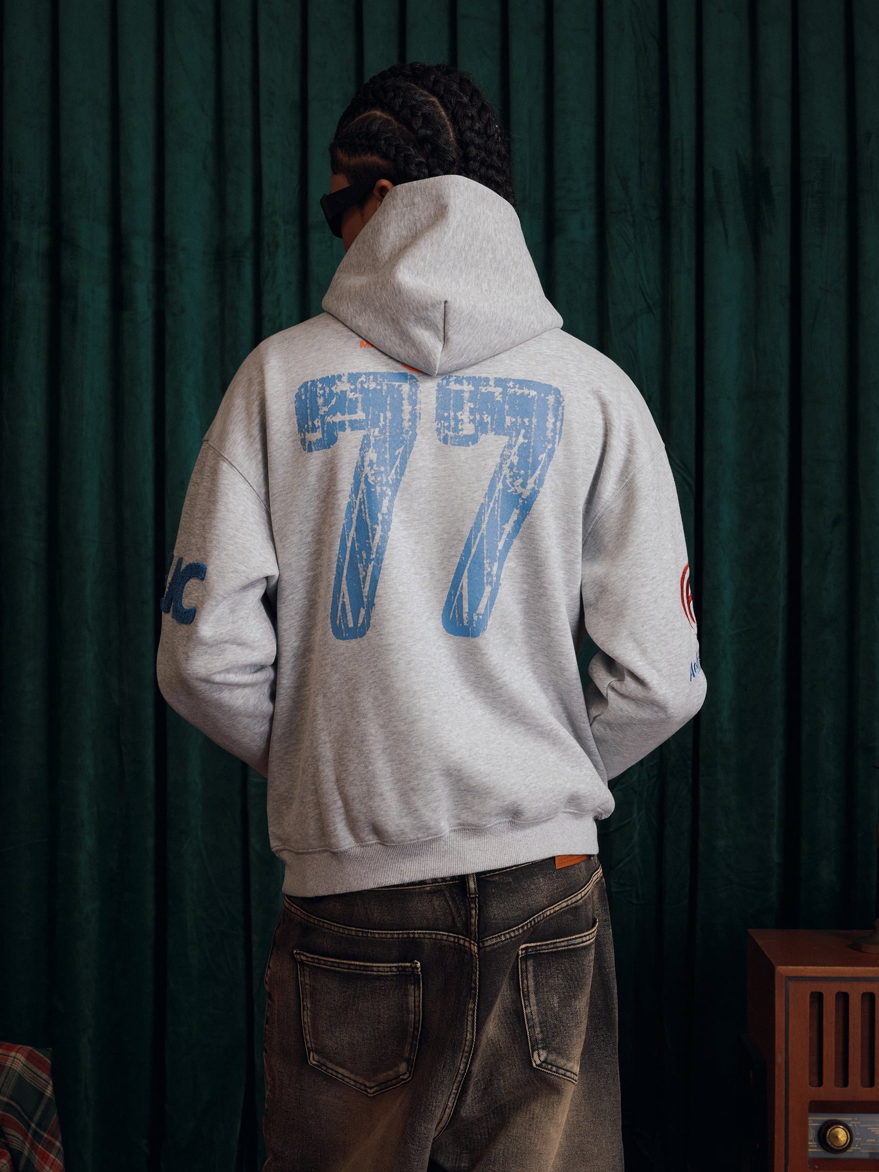 Aelfric Eden 77 Pattern Pullover Hoodie-Limited Sale