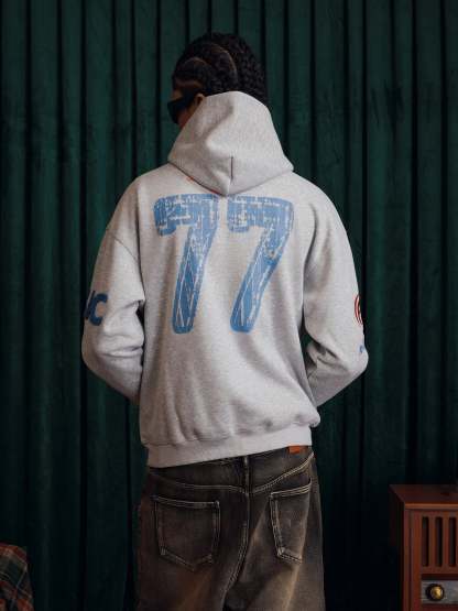 Aelfric Eden 77 Pattern Pullover Hoodie-Limited Sale