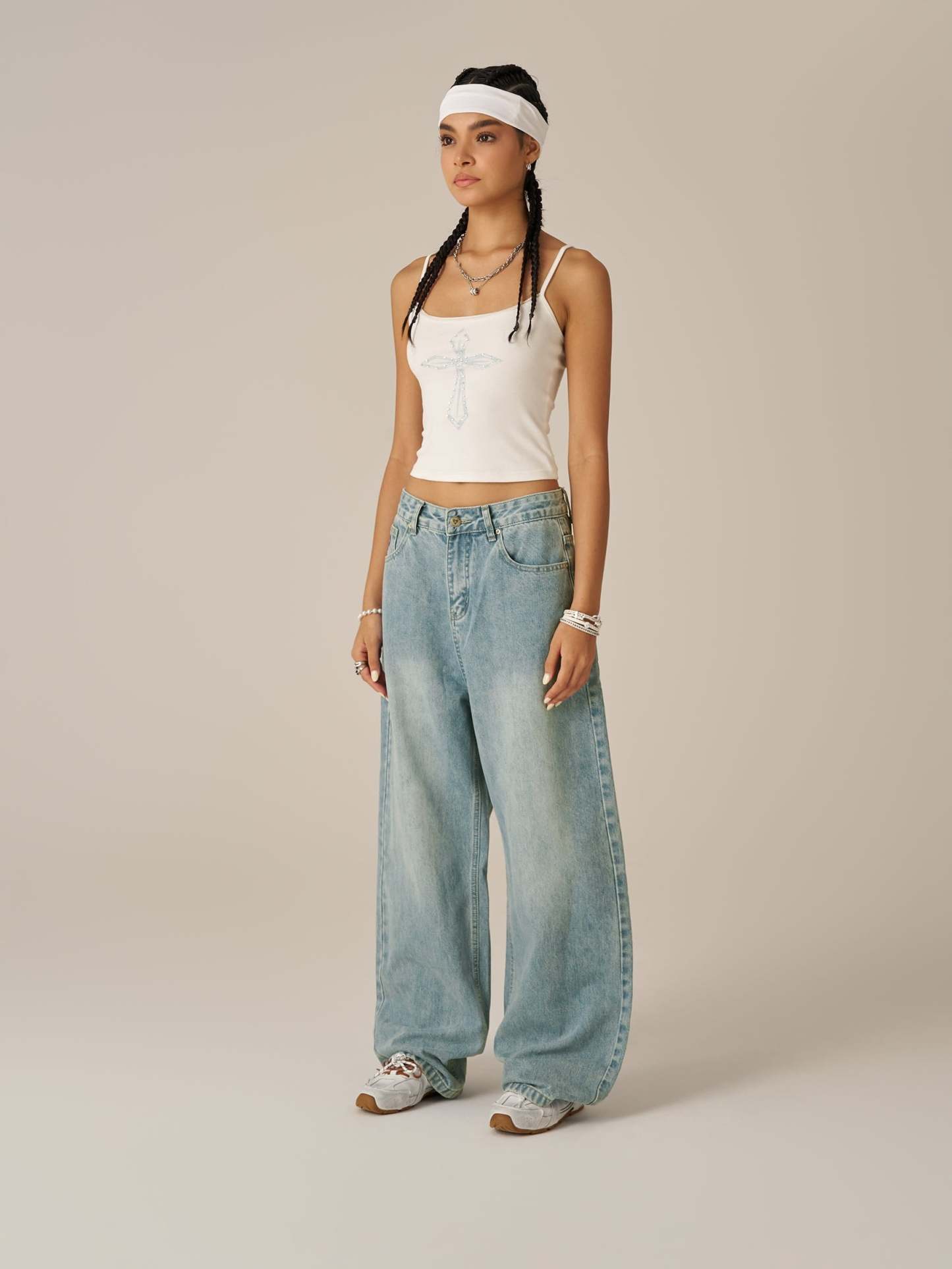 Aelfric Eden Baggy Basic Jeans-Limited Sale