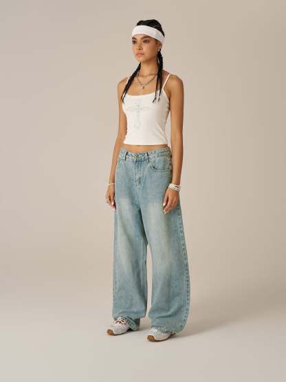Aelfric Eden Baggy Basic Jeans-Limited Sale