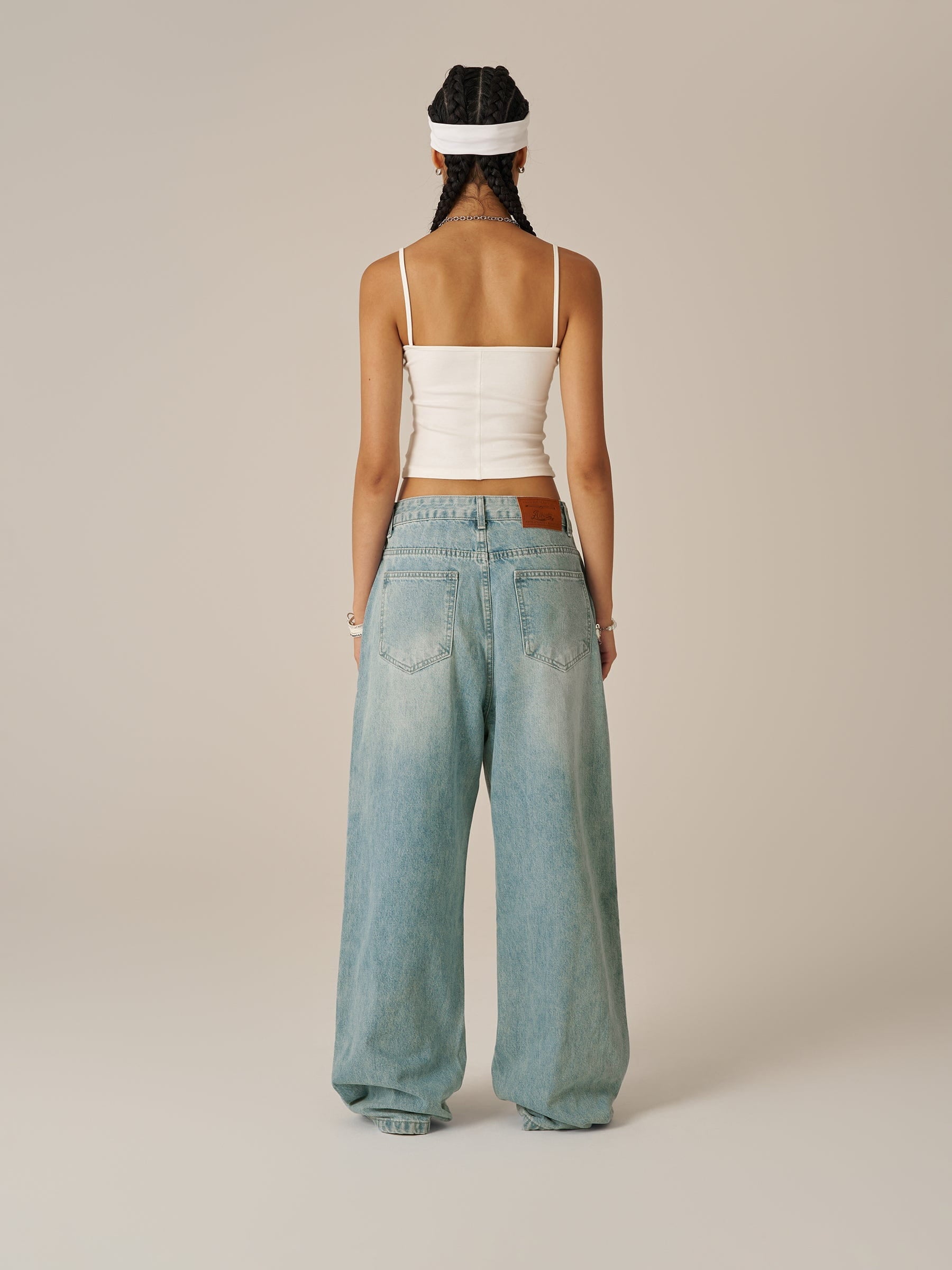 Aelfric Eden Baggy Basic Jeans-Limited Sale