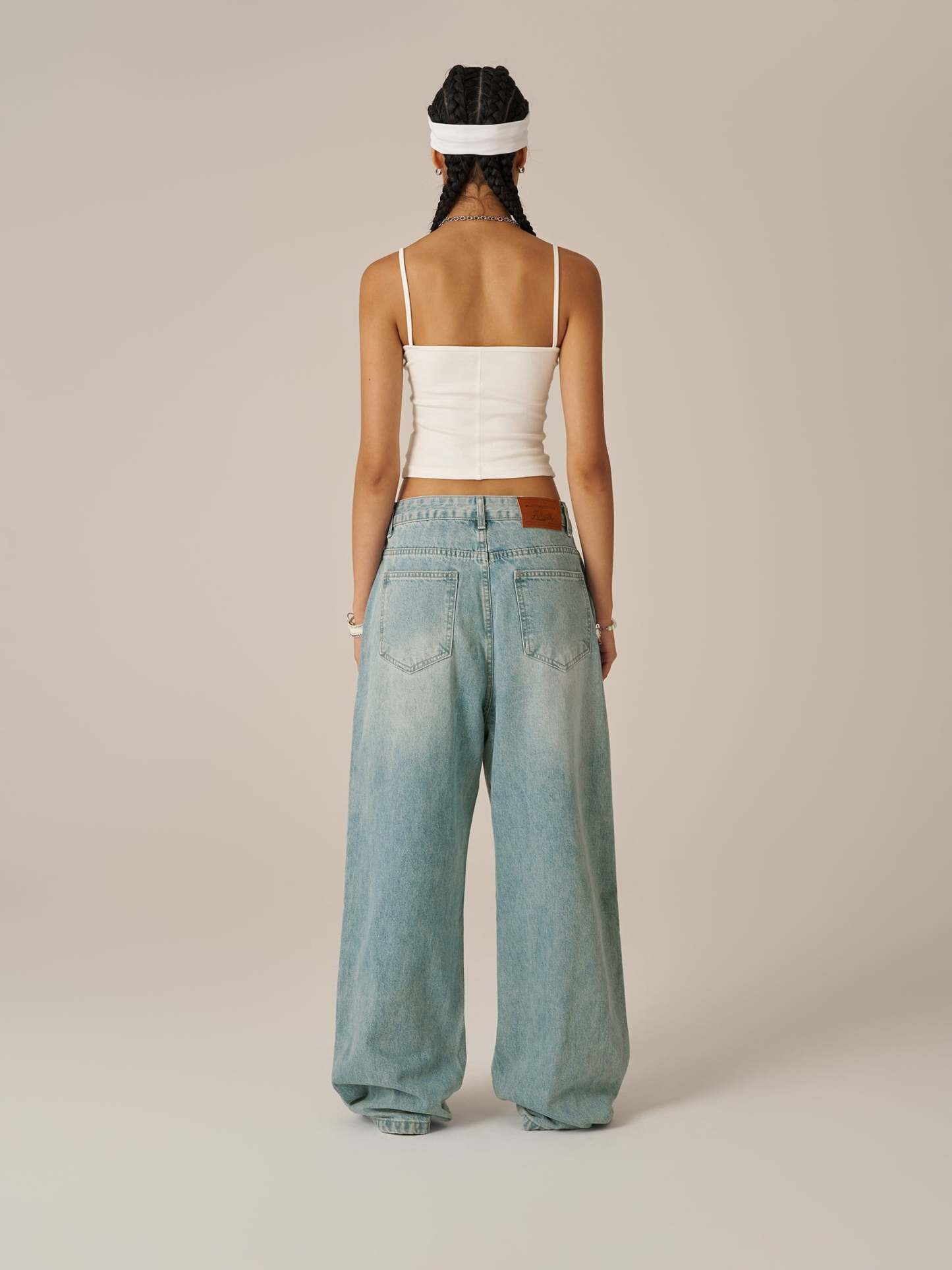 Aelfric Eden Baggy Basic Jeans-Limited Sale