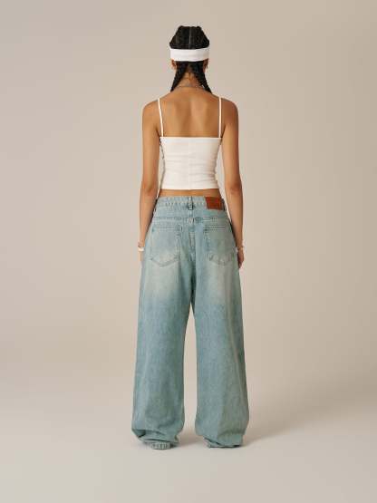 Aelfric Eden Baggy Basic Jeans-Limited Sale