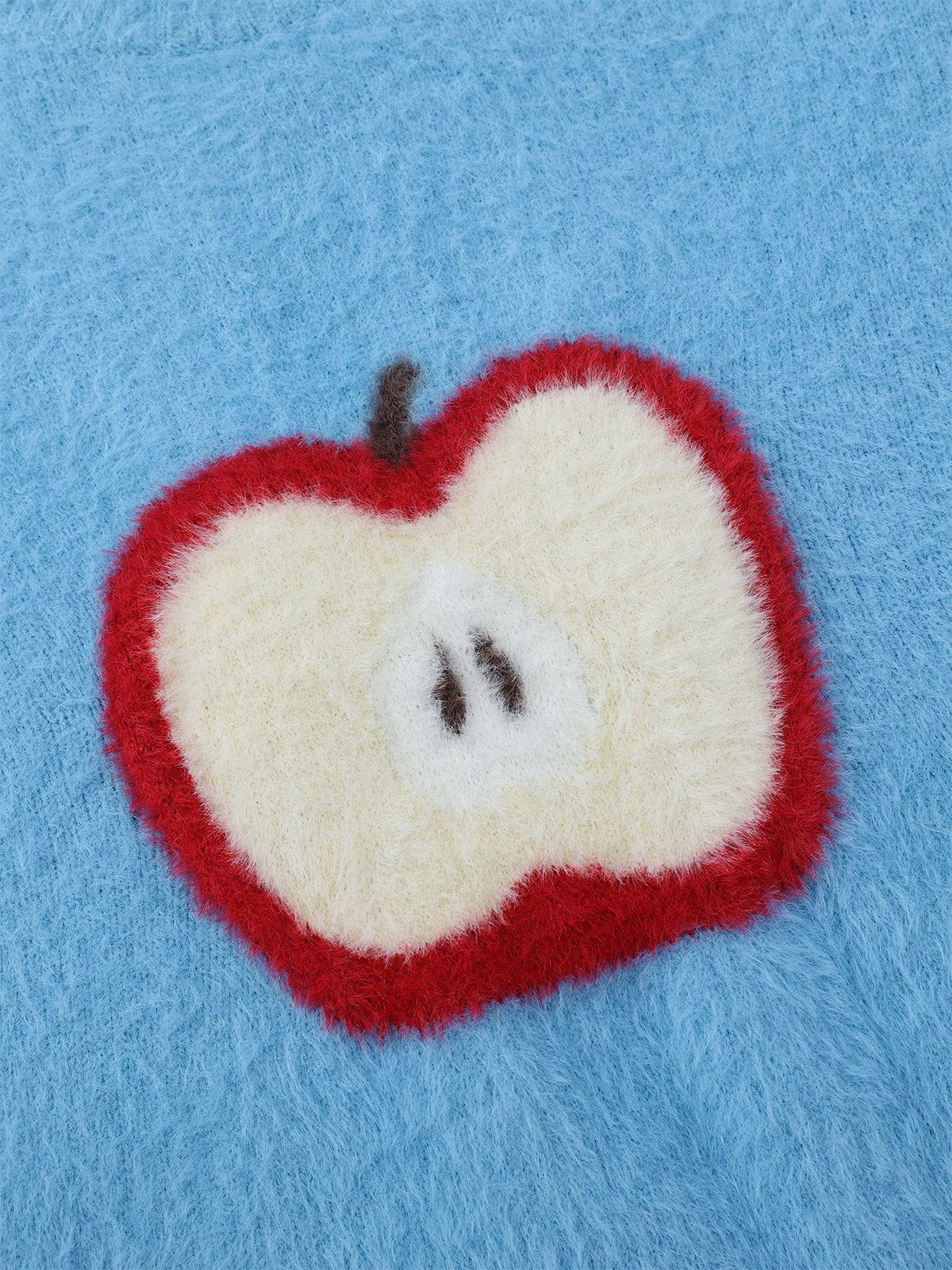 Aelfric Eden Apple Graphic Cropped Sweater-Limited Sale