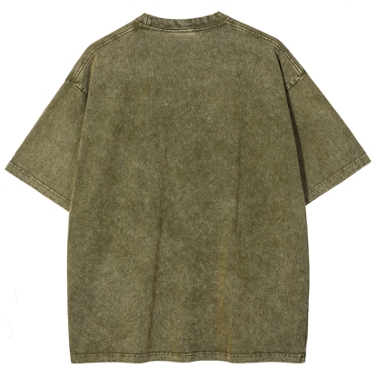 Baldwin IV Vintage Unisex Fit Washed T-Shirt 2509009150-Limited Sale