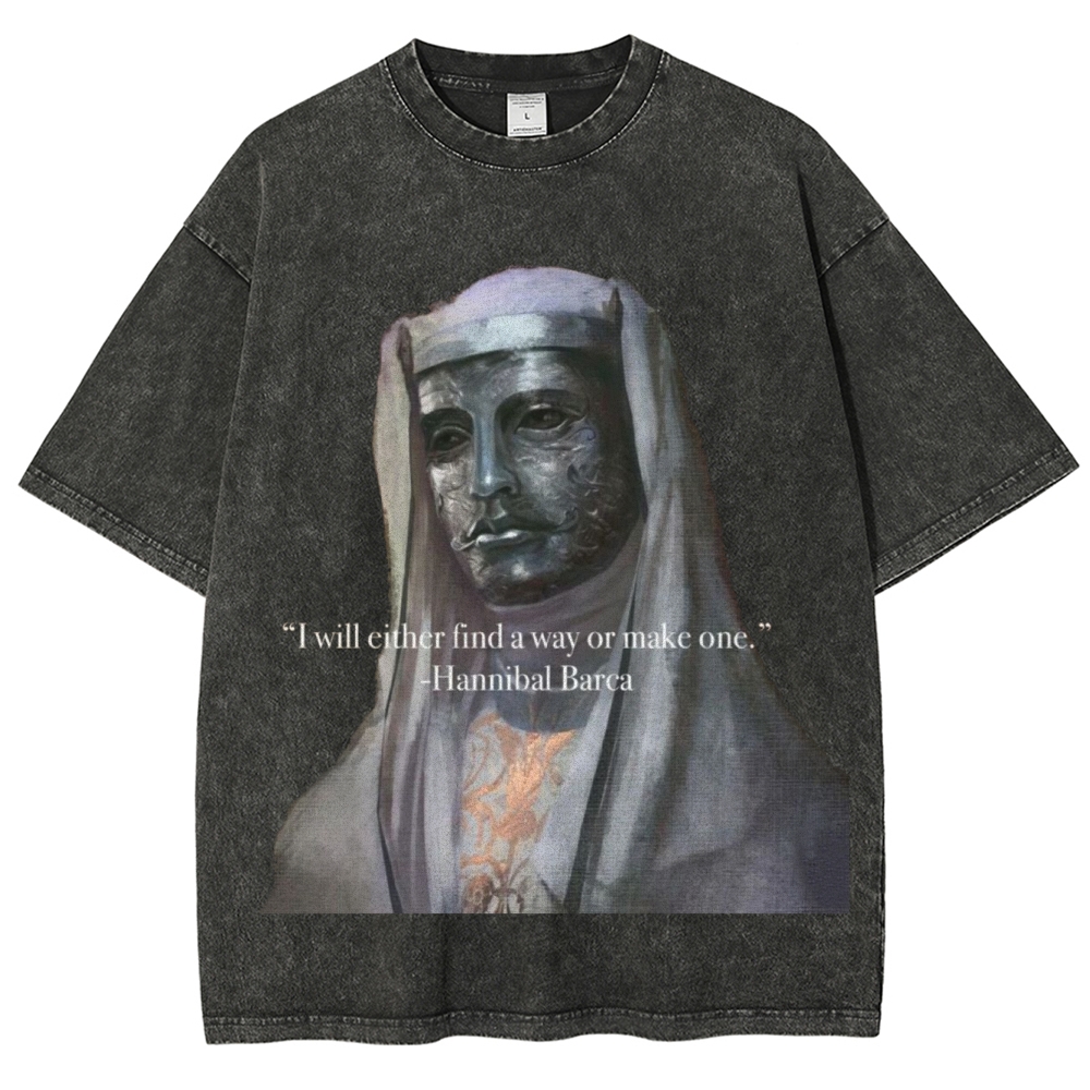Baldwin IV Vintage Unisex Fit Washed T-Shirt 2509009339-Limited Sale