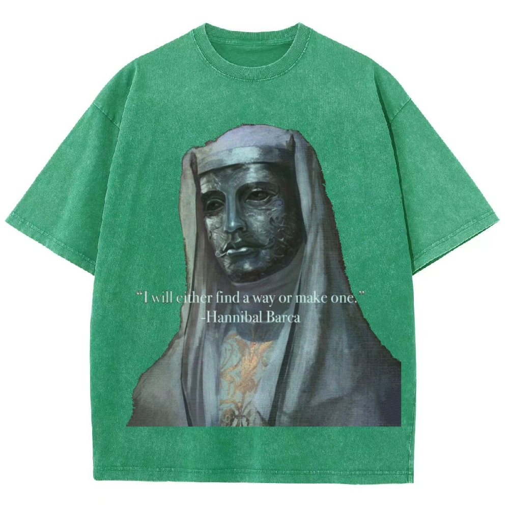 Baldwin IV Vintage Unisex Fit Washed T-Shirt 2509009339-Limited Sale
