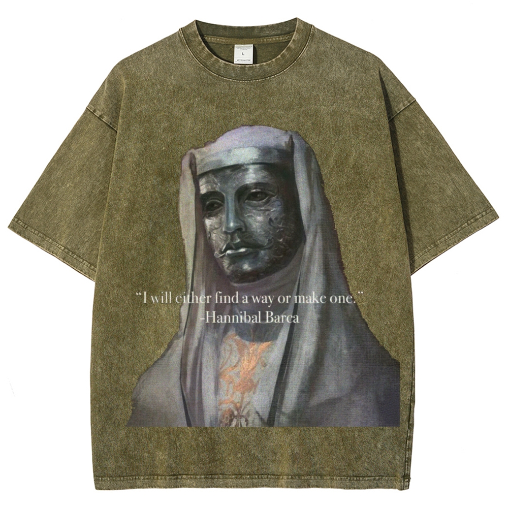 Baldwin IV Vintage Unisex Fit Washed T-Shirt 2509009339-Limited Sale
