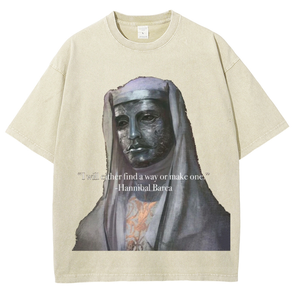 Baldwin IV Vintage Unisex Fit Washed T-Shirt 2509009339-Limited Sale