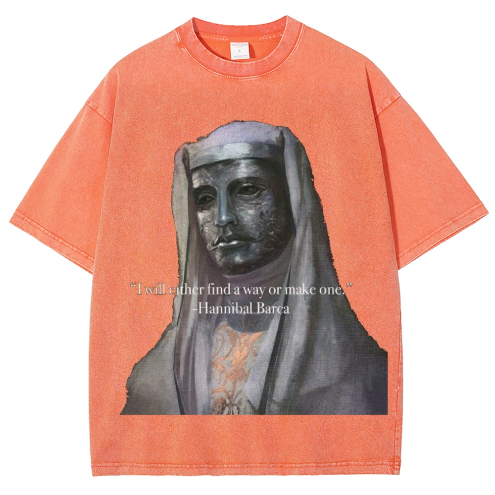 Baldwin IV Vintage Unisex Fit Washed T-Shirt 2509009339-Limited Sale