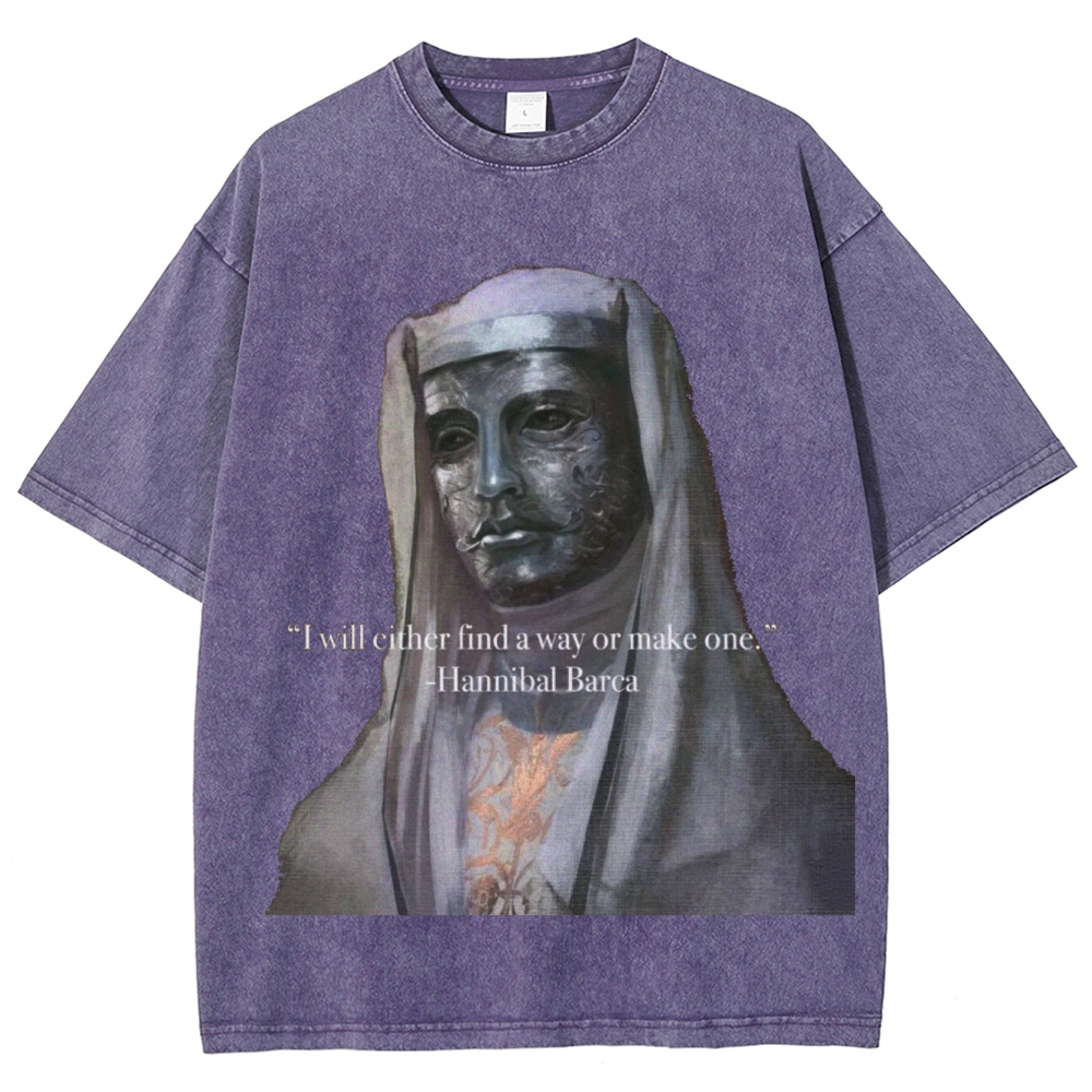 Baldwin IV Vintage Unisex Fit Washed T-Shirt 2509009339-Limited Sale
