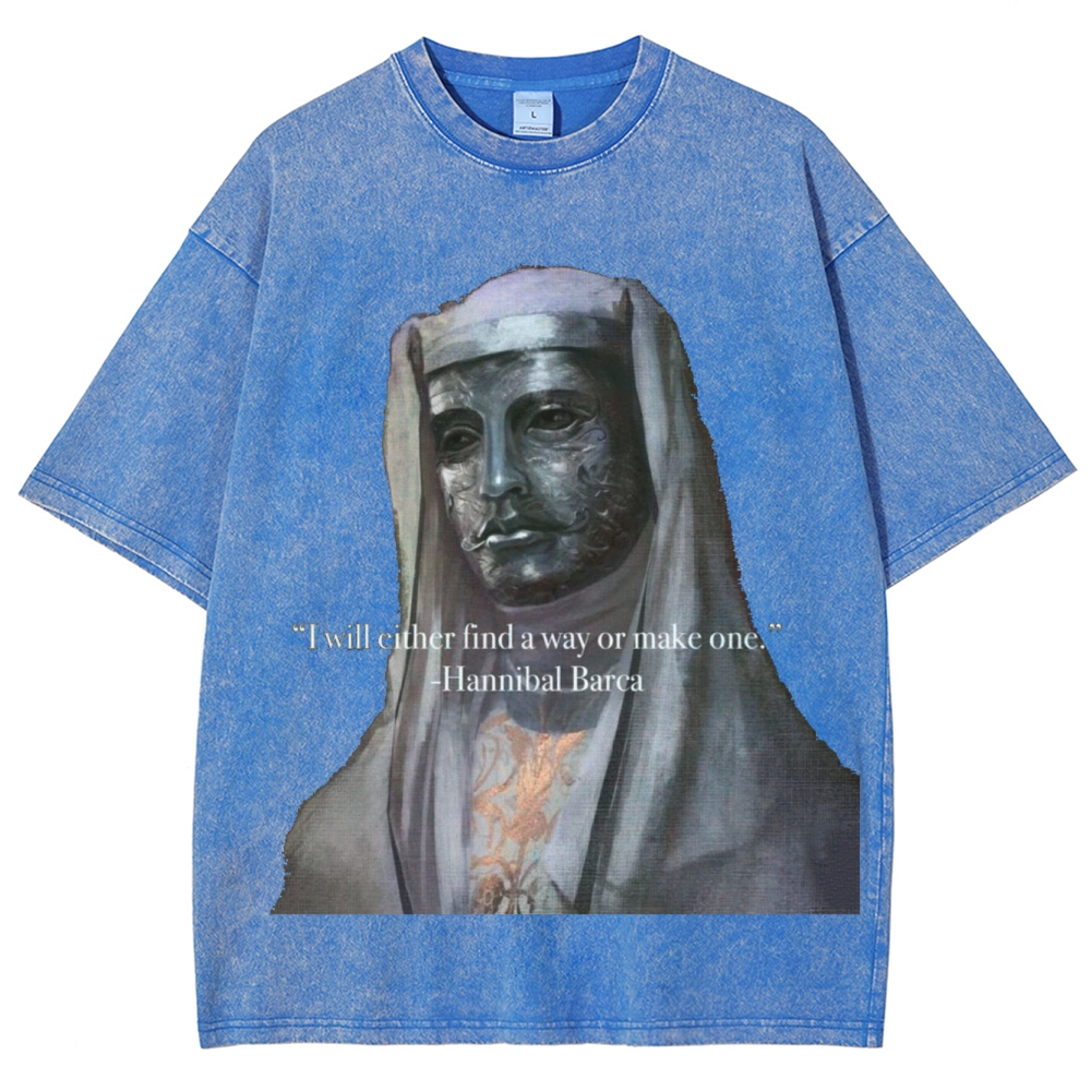 Baldwin IV Vintage Unisex Fit Washed T-Shirt 2509009339-Limited Sale