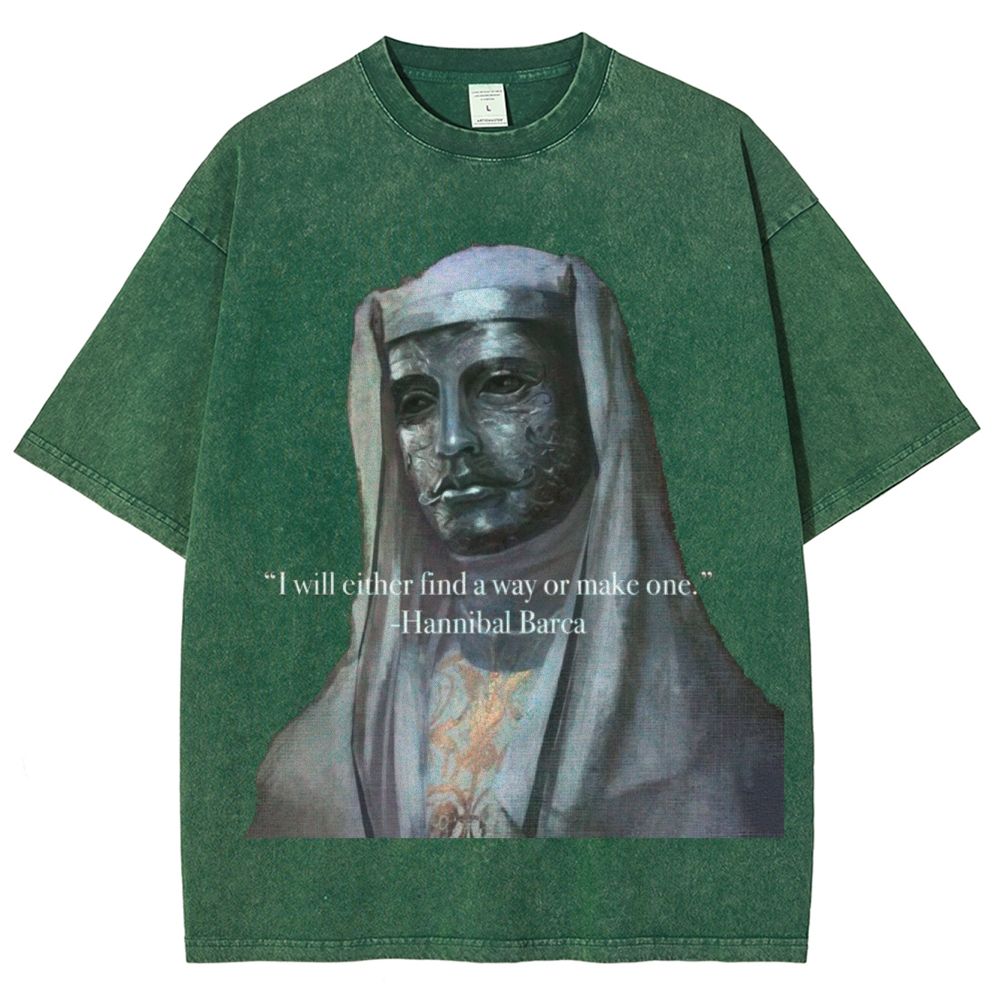 Baldwin IV Vintage Unisex Fit Washed T-Shirt 2509009339-Limited Sale