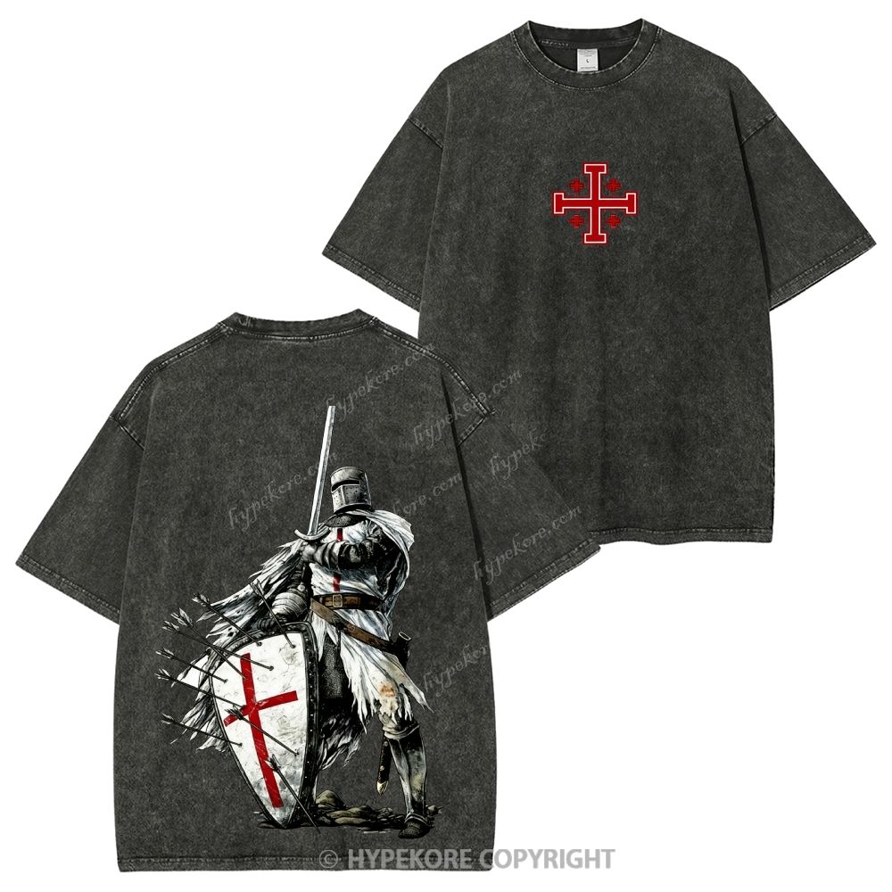 Baldwin IV Retro Washed T-shirt-Limited Sale