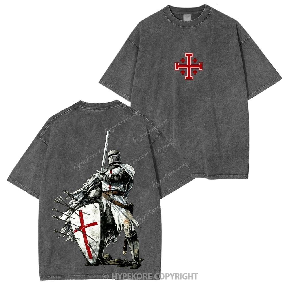Baldwin IV Retro Washed T-shirt-Limited Sale