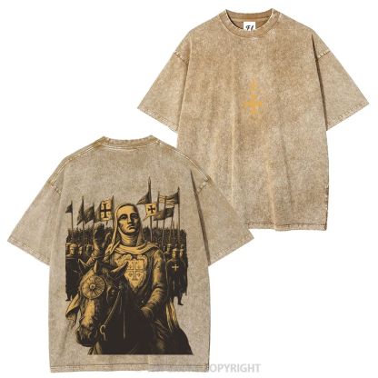 King Baldwin IV Washed Shirt-Limited Sale