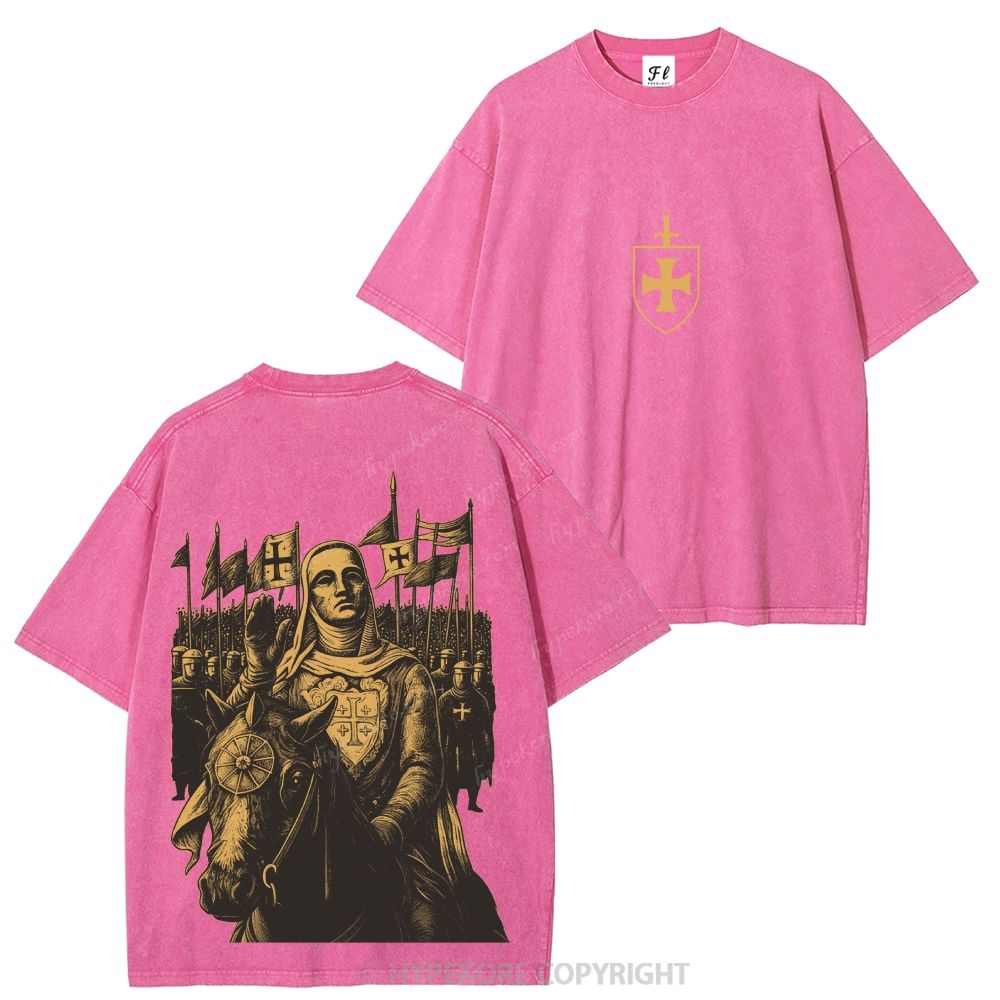 King Baldwin IV Washed Shirt-Limited Sale