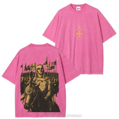 King Baldwin IV Washed Shirt-Limited Sale